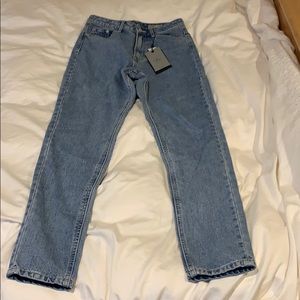 vero moda high rise relaxed jeans